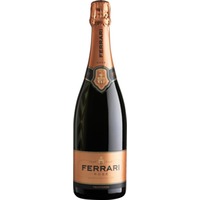 Ferrari Rosé Brut, Trento DOC, im Geschenkkarton, Trentino, Schaumwein