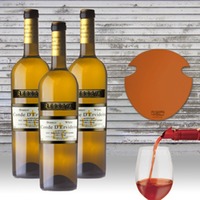 Conde d'Ervideira branco DOP Reserva (3x 0,75 l + 1x NiGota Weinausschenker)