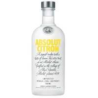 Absolut Citron Flavoured Vodka