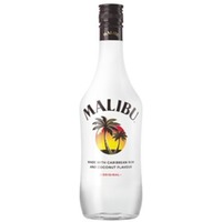 Malibu Rumlikör mit Kokosgeschmack