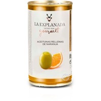 Caimari Olives Rellanas Sabor Naranja Lata, 350-g-Dose