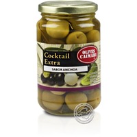 Caimari Aceitunas Cocktail Extra - Olivenmix, 190-g-Glas