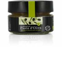 Cooperativa Soller Pasta de olivas con almendras, 100-g-Glas