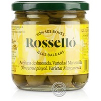 Rossello Aceituna Manzanilla Deshuesada, 300-g-Glas
