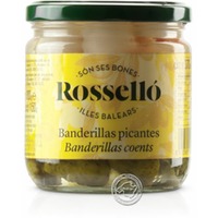 Rossello Bandarillas Picante Savor suave, 300-g-Glas