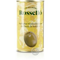 Rossello Aceituna Verde Rellena Anchoa, 350-g-Dose