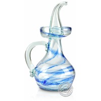 Aceitera antigua azul-blanco / blau-weiße Spirale 0,25-l, je Stück