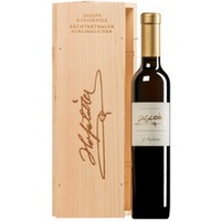 "Vigna Rechtenthaler Schlossleiten" Gewürztraminer Spätlese Alto Adige DOC dolce Original-Holzkiste