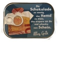 Dosenpost Alles Gute, Die Schokolade zu nussig, das Hemd