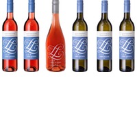 Langmann Verkostungspaket in Weiss und Rose