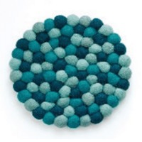 Untersetzer Lana Azzurro rund Ø ca. 22 cm