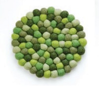 Untersetzer Lana Verde rund Ø ca. 22 cm