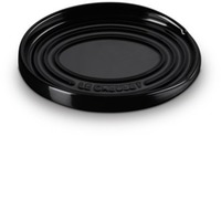 Löffelablage oval schwarz glänzend