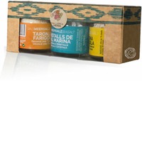 Mallorca Verda Cristalls de Sal Marina, Sal Llimona i Farigola, Sal Taronja i Farigola, 3er-Pack