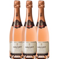 3er Vorteils-Weinpaket - Crémant Brut Rosé Excellence - Bouvet Ladubay