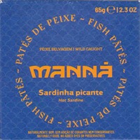 Manná Paté de Sardinha Picante