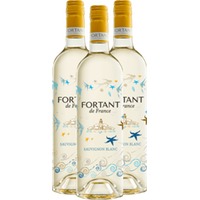 3er Vorteils-Weinpaket - Sauvignon Blanc serigrafiert - Fortant de France