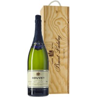 Crémant Saphir Saumur Brut 3,0 l Jeroboam in Holzkiste - Bouvet Ladubay