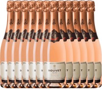 12er Vorteils-Weinpaket - Crémant Brut Rosé Excellence - Bouvet Ladubay