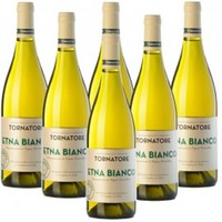 6 Fl. Etna Bianco D.O.C. vom Tornatore