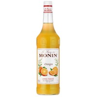 Monin Orange Sirup Literflasche Glas