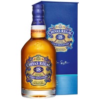 Chivas Regal 18 Year Old Gold Signature Blended Scotch Whisky 0,7 ℓ, Geschenketui