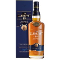 The Glenlivet 18 Years of Age Single Malt Scotch Whisky 0,7 ℓ, Geschenketui