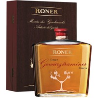 Roner Grappa Gewürztraminer Riserva 0,7 ℓ, In Holzkiste