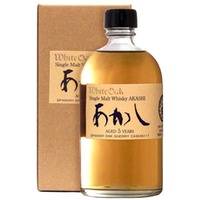 White Oak Single Malt Whisky 5 Years Old Akashi 500 ㎖, Geschenketui