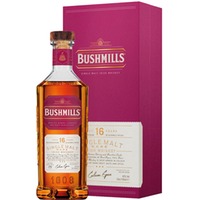 Bushmills Triple Distilled Aged 16 Years Single Malt Irish Whiskey 0,7 ℓ, Geschenketui