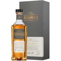 Bushmills Triple Distilled Aged 21 Years Irish Whiskey 0,7 ℓ, Geschenketui