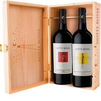 Geschenkbox Notte Rossa mit Primitivo und Negroamaro