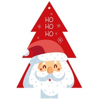 Formkarte unser Finne "Ho Ho Ho"
