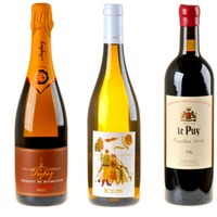 3er-Weinpaket Tour de Nature Frankreich zum vinocentral-Livestream 3 Gläser Naturwein Part II