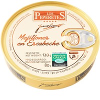 Mejillones Peperetes 8/10 120gr