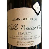 Alain Geoffroy Chablis Premier Cru "Beauroy" Vieilles Vignes