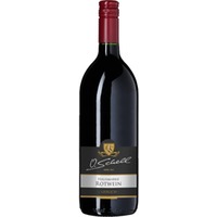 Rotwein Hausmarke lieblich 1,0 L - Weingut O.Schell
