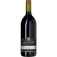 Rotwein Hausmarke feinherb 1,0 L - Weingut O.Schell