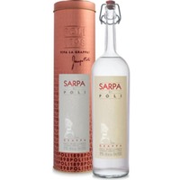 Grappa Sarpa di Poli in Geschenkdose