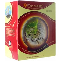 Bib 3l - Côtes Du Rhône Rouge - Cellier Des Gorges De L'Ardèche