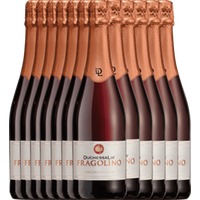 12er Vorteilspaket - Fragolino Rosso - Duchessa Lia