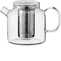 Teekanne Globe, 1200 ml Glas mit Edelstahlfilter