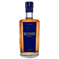 Bellevoye Bleu Grain Fin Triple Malt French Whisky 70 cl