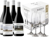 Pack Bardos 2 Romántica + 2 Reserva + 4 Copas