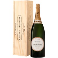 3l Laurent-Perrier La Cuvée Champagner Jeroboam in Holzkiste