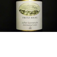 Fritz Haag Brauneberger Juffer Sonnenuhr Riesling trocken GG