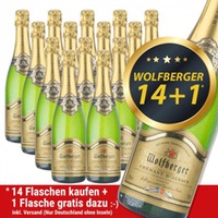 "Angebot Cremant Wolfberger Brut 14+1"