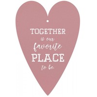Herzkarte Unsere Finne "Together is our favorite place to be"