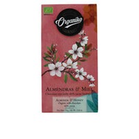 Chocolate Orgánico Milchschokolade 46% mit Mandeln und Honig 70g Tafel, Spanien