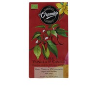Chocolate Orgániko Milchschokolade 46% mit Chili Vanille und Zimt 70g Tafel, Spanien